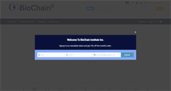 Desktop Screenshot of biochain.com