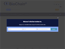 Tablet Screenshot of biochain.com